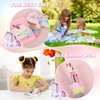 Wisplye Plush Unicorn Notebook Set for Children, A5 Notepads for