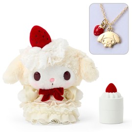 Sanrio 391174 My Melody Stuffed Toy & Necklace (Shortcake) Gift