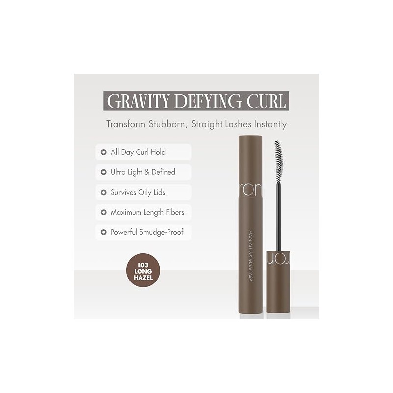 Han All Fix Mascara - L03 Long Hazel by Rom&nd