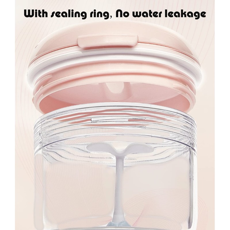 MURRI&MURRDI Retainer Mouth Guard Soak Container Box, Denture Bath Case