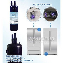Whirlpool Fridge Filter Replacement W10295370 / EDR1RXD1 by Aqua Blue H20