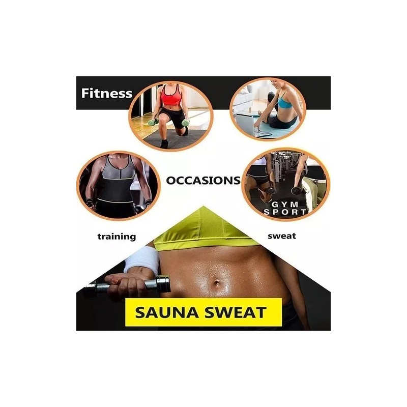 Total Supplier Faja Deportiva De Hombre Para La Cintura Sweat