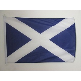 AZ FLAG Scotland NAUTICAL Flag 18'' x 12'' - Scottish flags 30 x 45 cm - Banner 12x18 in for boat