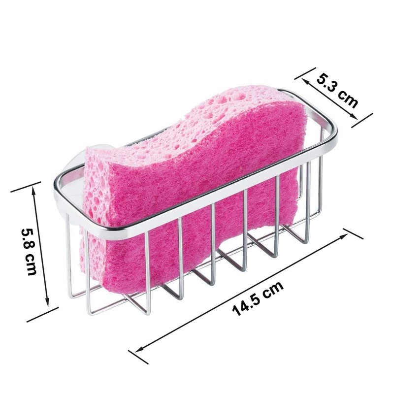 Sponge Holder, Kitchen Sink Caddy, Rustproof & Durable Sink Organizer