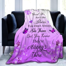 Ehutos Gifts for Friend Blanket Throw Friends Birthday Gifts Ideas for Bestie BFF Women Girls Mothers Day Blankets to My Friend Friend Gifts 80"X60"