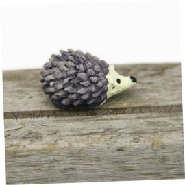 Gatuida 15Pcs Mini Resin Hedgehog Succulent Ornaments for Decor Decorative Figurines for DIY Fairy Gardens Desk Decoration Bookshelf Accessories