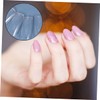 FOMIYES 350pcs Full Nail Cover X Fake Nails False Nails