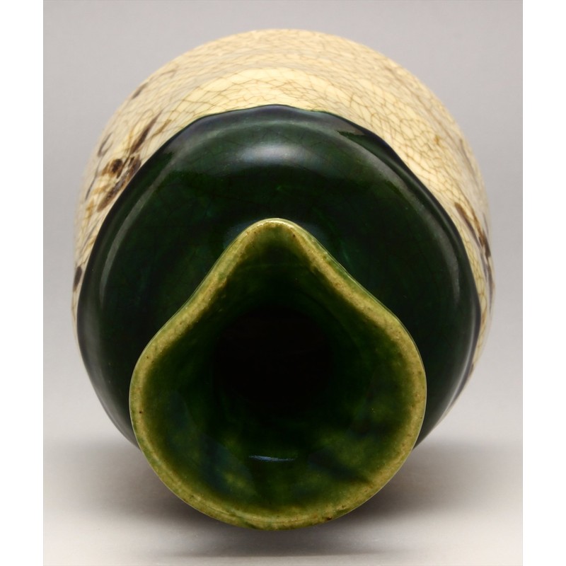 Seto Ware 加藤 Six Samurai Large Clove (Wooden Box) Webbing