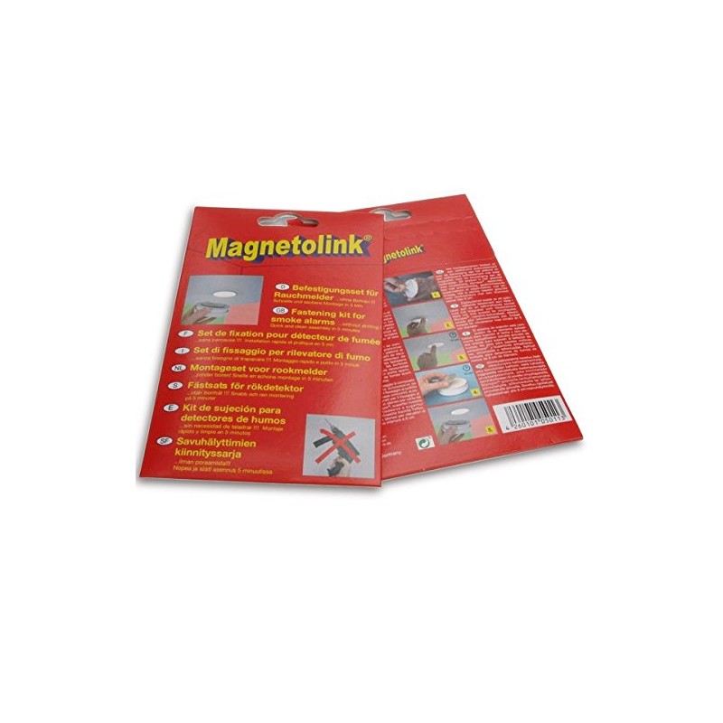 Magnetic Attachment for Smoke Detectors, FlammEx, Magnetolink