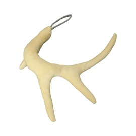 Banded Avery Sporting Dog Plush Toy - Sporting Dogs Theme - Interactive Play - Medium Breed Recommendation - Poly/Cotton Blend - Crinkle Pattern (Deer Antler, Regular)