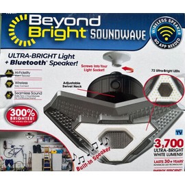Bright BEYOND BRIGHT 25-Watt LED Lamp Light Bulbs 6500K 3700-Lumens with Built-In