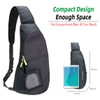 Gisdanchz Sling Bags for Men Water-Proof, Lightweight Sports Sling Backpack