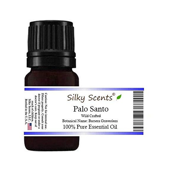 Palo Santo Wild Crafted Essential Oil (Bursera Graveolens - Holy Wood - Holy Stick) 100% Pure and Natural - 1OZ-30ML