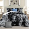 Yilinata Highland Cow Comforter Set Farmhouse Quilt Bedding Set King