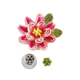 Decora Blistered Flower Centre Nozzle Number 22, Stainless Steel Silver, 12 x 7 x 4 cm