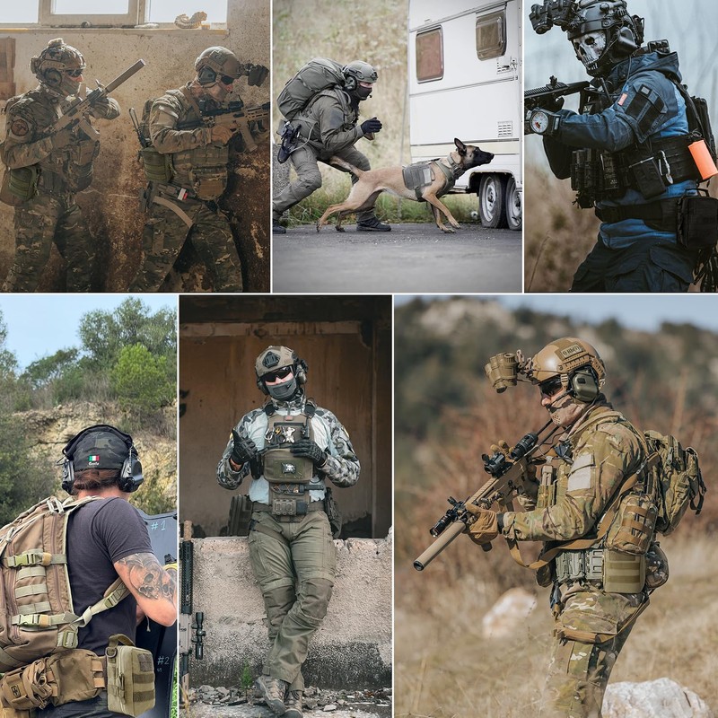 Earmor Molle Pouch Shooting Range Tactical Bags for Shooting Earmuff,
