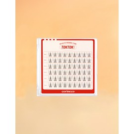 Corinco [코링코] 톡톡하라 노글루 속눈썹 #체리콕 라이트 (54pcs) [Corinco] Talk Talk No Glue Eyelashes #Cherry Coke Light (54pcs)