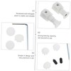 Tofficu 1 Set Toilet Screw Replacement Kit Side Mount Design