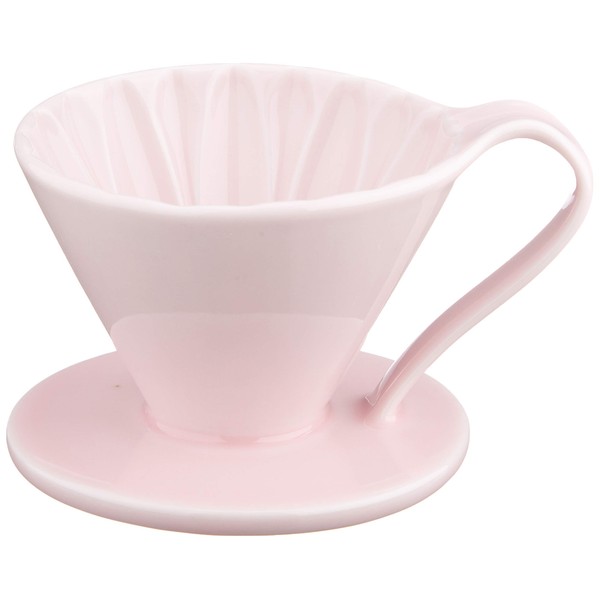 SANYO CAFEC Flower Dripper Cup1 Pink CFD-1PI
