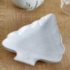Bloomingville Serving Plate Winter Plate Christmas Tree Shape 22 x