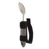 Strap Adaptive Scoop Stainless Steel Wavy Shape Handle Cuff Eating