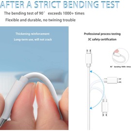 Draw a dragon Replacement Charger Charging Cable Cord for Galaxy Note, Tab A, E, S2, 3, 4, 7.0" 8.0" 9.6" 9.7" 10.1", SM-T280/ 350/580/ 113/377/ 560/713/ 813/230/530 Tablet Charging Cord (White)
