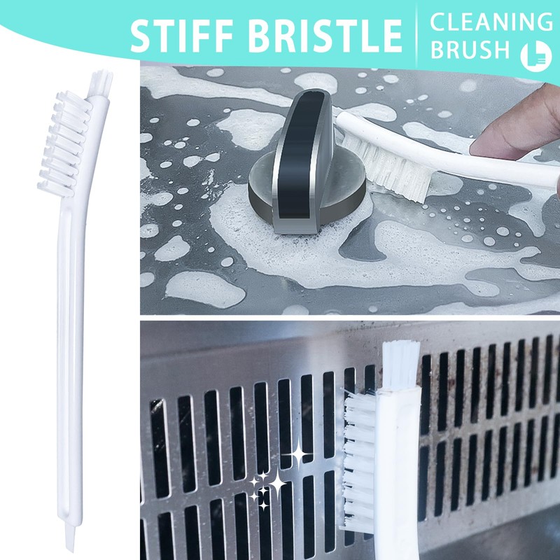 Small Cleaning Brushes Set, 4 pcs Crevice Household Cleaning Tool