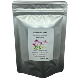 Echinacea Herb - Echinacea purpurea Loose Leaf C/S 100% from Nature (4 oz)