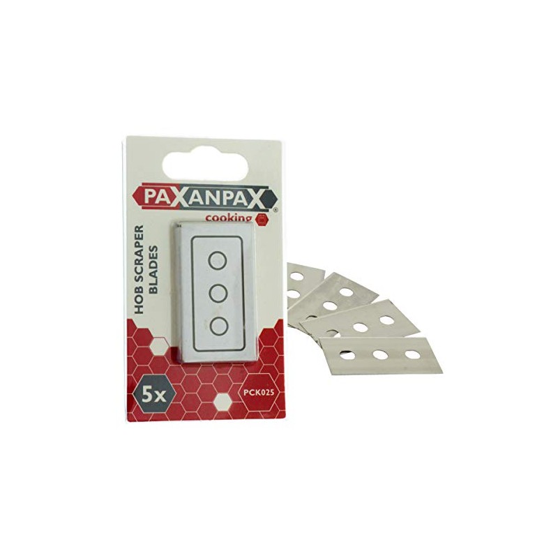 Paxanpax PCK025 Compatible Spare Blades For Hob Scrapers (Pack of