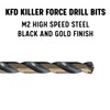 Drill America KFD58P12 #58 HSS KFD Split Point Jobber Length
