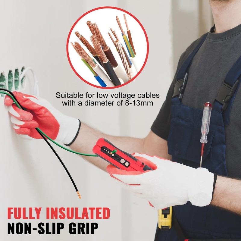 Multifunctional Cable Wire Stripper Cutter Pliers – Portable Hand Tool
