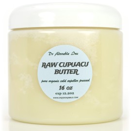 Dr Adorable 16 Oz Pure Organic Exotic Cupuacu Butter Unrefined Cold Pressed