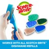 Scotch-Brite Non-Scratch Dishwand Kit, Includes 1 Wand & 7 Refill