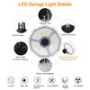 KERNOWO LED Garage Lights, 140W 18500 Lumens Garage Lighting, 6000K