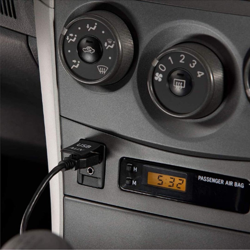 CHELINK USB AUX Flush Mount - Car Dashboard Panel Jack