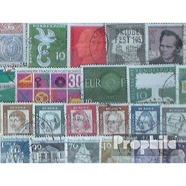 FRD (FR.Germany) 100 different stamps out the Years 1949 until 1969 (Stamps for collectors)