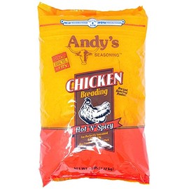 Andy's Seasoning Hot n Spicy Chicken Breading 5 Lb Bag