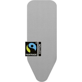Brabantia Size C (49 x 18 inches) Replacement Ironing Board Cover with Durable Foam Layer (Metallized) Easy-Fit, 100% Cotton
