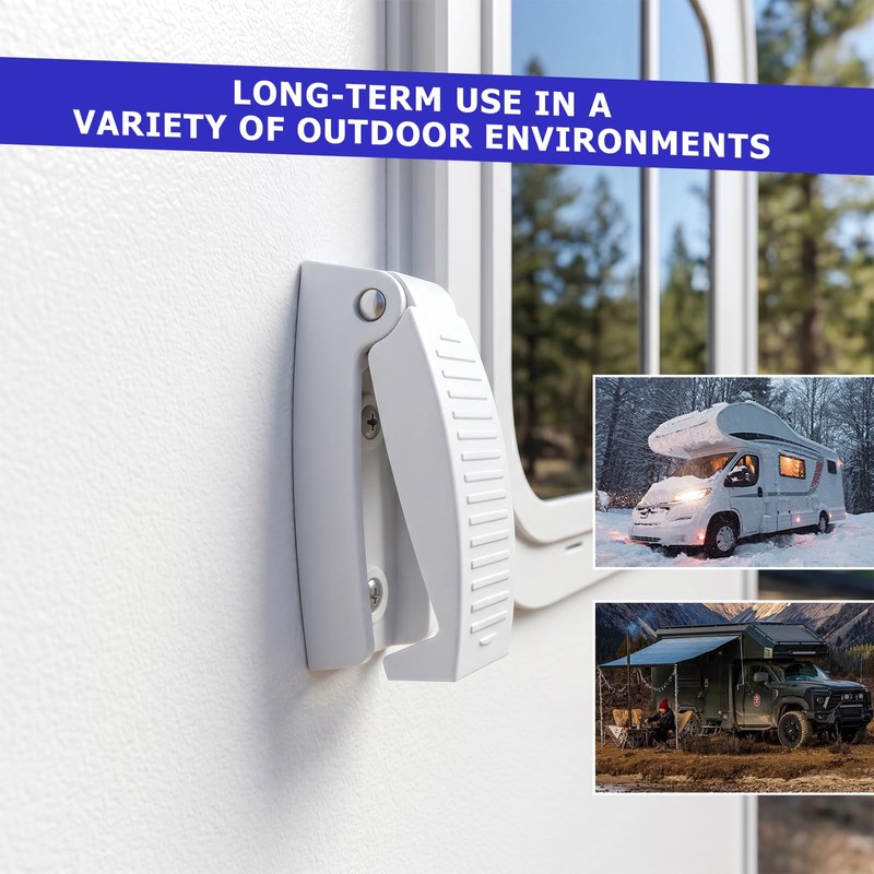 Xiqaler 5 PCS RV Door Holder, Durable Plastic Latch Clips