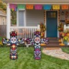 Hogardeck Dia de Los Muertos - Juego de 2 estacas