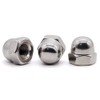 Glvaner 3/8"-16 (20 Pcs) Stainless Steel Acorn Cap Nuts, 304