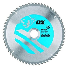 OX Wood Cutting Circular Saw Blade 235/30mm, 60 Teeth ATB