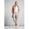 Street One Women's Leather Look Leggings, Stone Beige