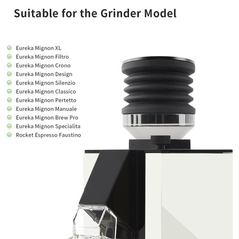 Single Dose Hopper Compatible with Eureka Mignon Espresso Coffee Grinder