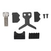 Drop Away Arrow Rest Aluminum Alloy Resin Black Adjustable Shooting