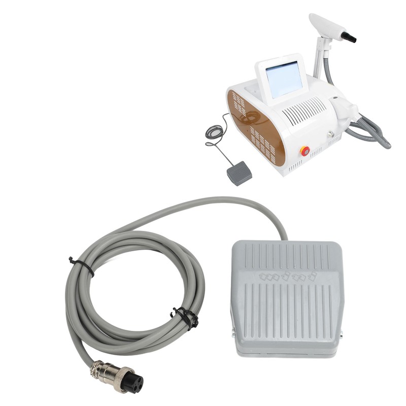 3 Hole Laser Tattoo Removal Machine Foot Switch Accessory Hair