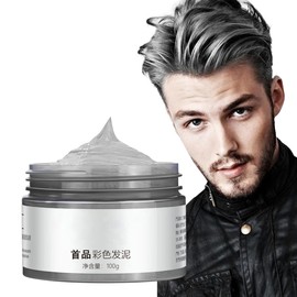 (12 Hours of Rock Color) Disposable wax for stylish hair - multiple options allow you to freely change your hair color. Extra Colors for Party and Cosplay, 10 Colors Temporary Hair Color Wax, Washable Natural Ingredients DIY Hair Color for Men and Women 