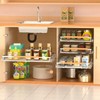 SOFRON Expandable Pull Out Drawer Cabinet Organizers, Heavy Duty Slide