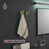 JQK Bathroom Towel Hook Champagne Bronze, Coat Robe Clothes Hook