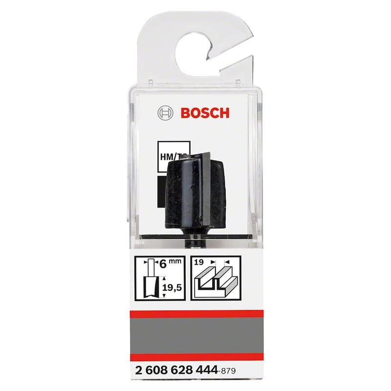 Bosch 1 x Pro Groove Cutter, Straight, Double-Edged (for Softwood,